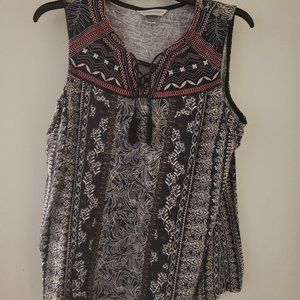 Christopher & Banks sleeveless top-sz Large